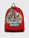 Рюкзак джинсовый / Super Cuphead Bros