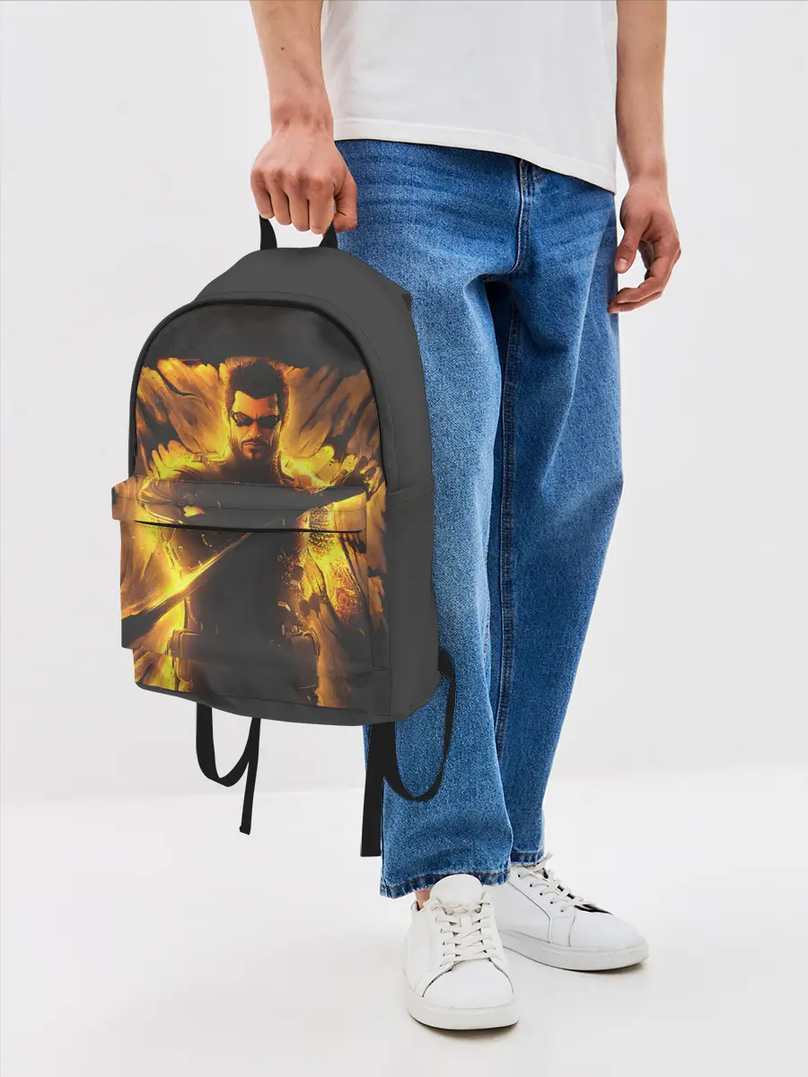 Рюкзак джинсовый / Jensen in fire