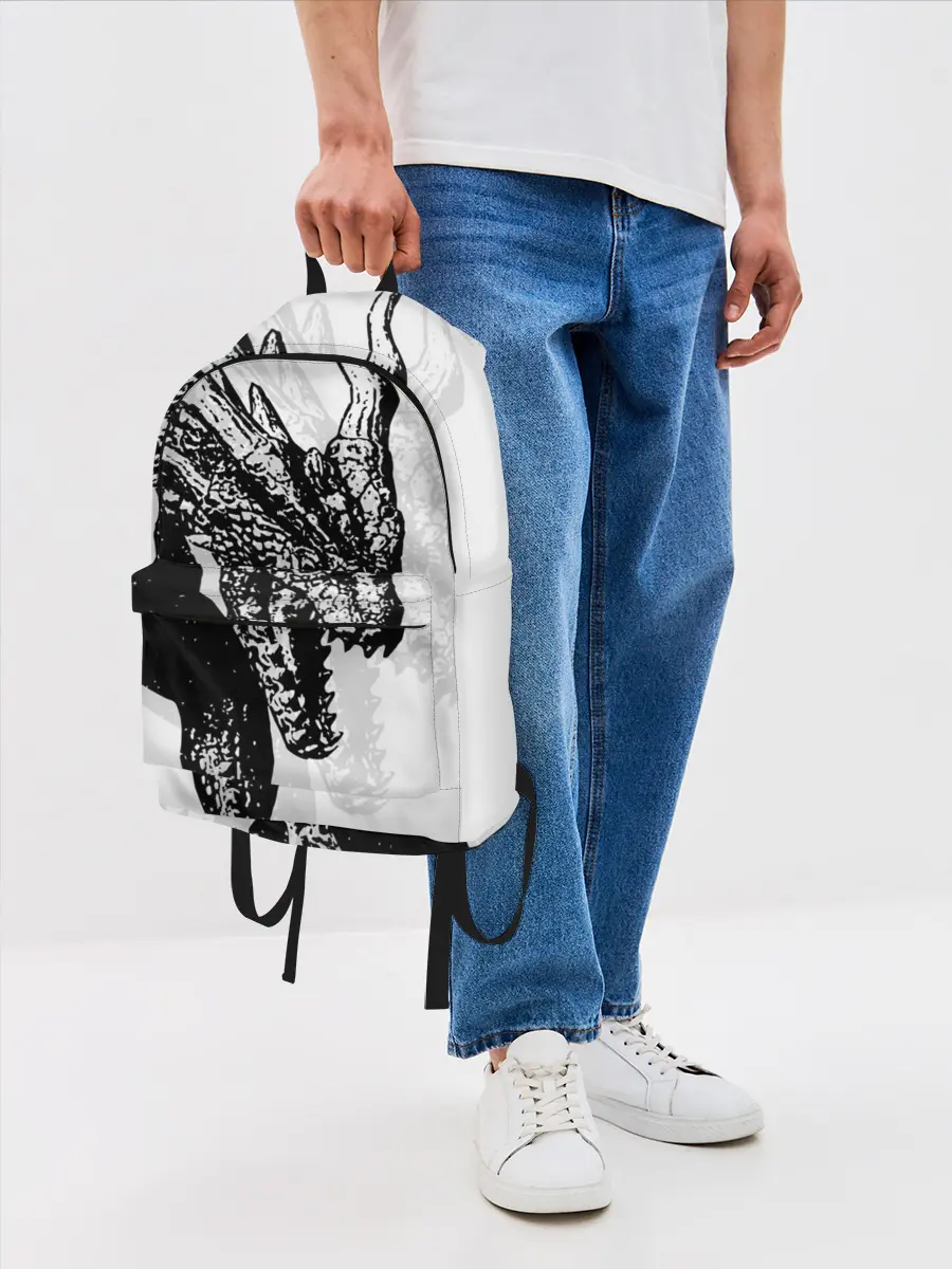 Рюкзак джинсовый / Dragon