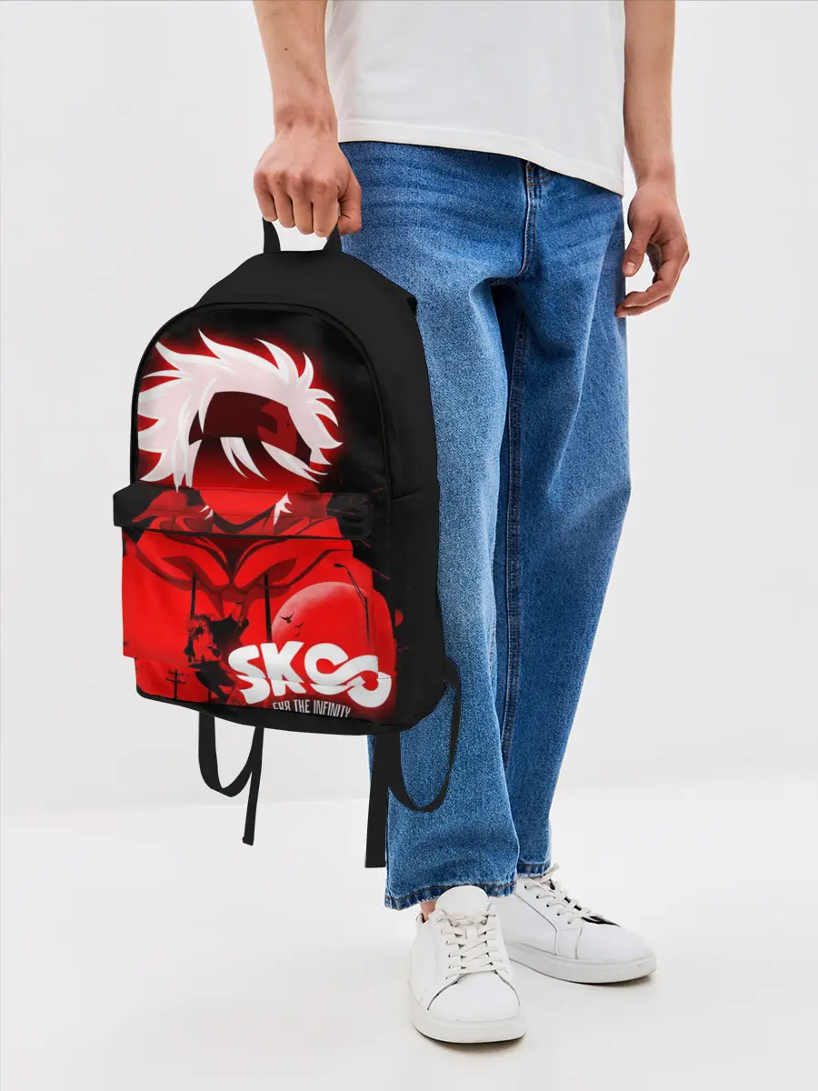 Рюкзак джинсовый / SK8 the Infinity. Reki