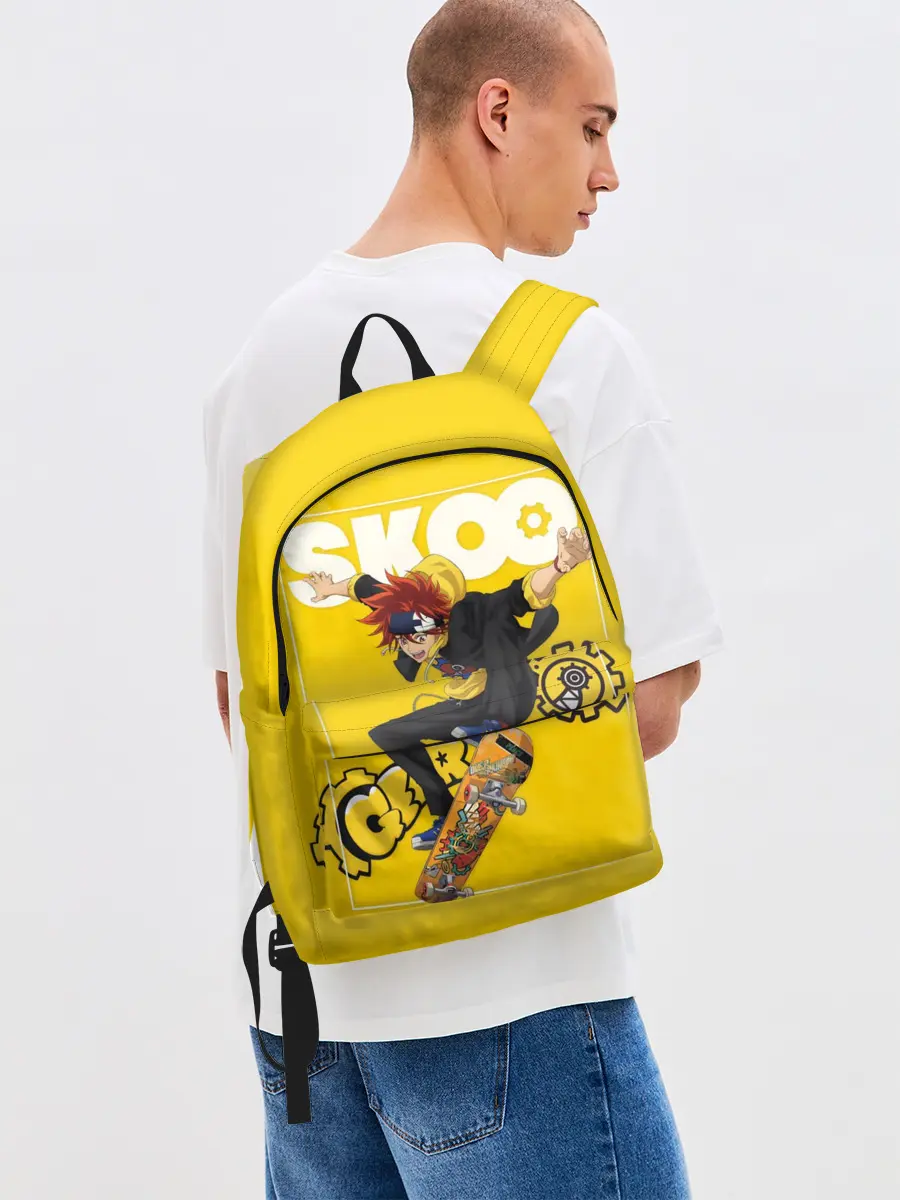 Рюкзак джинсовый / SK8 the Infinity, Реки Кян