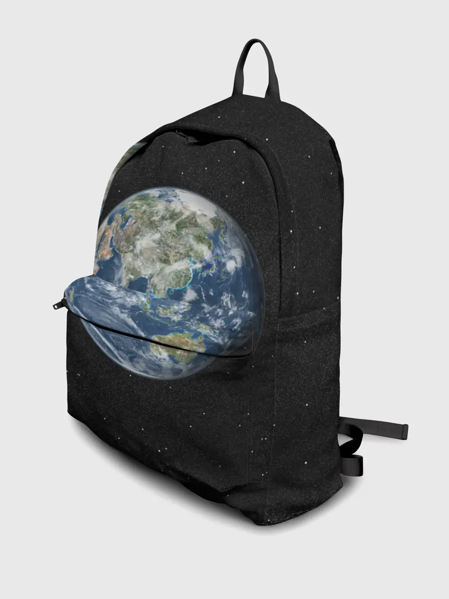 Рюкзак джинсовый / ПланеТа ЗемЛя