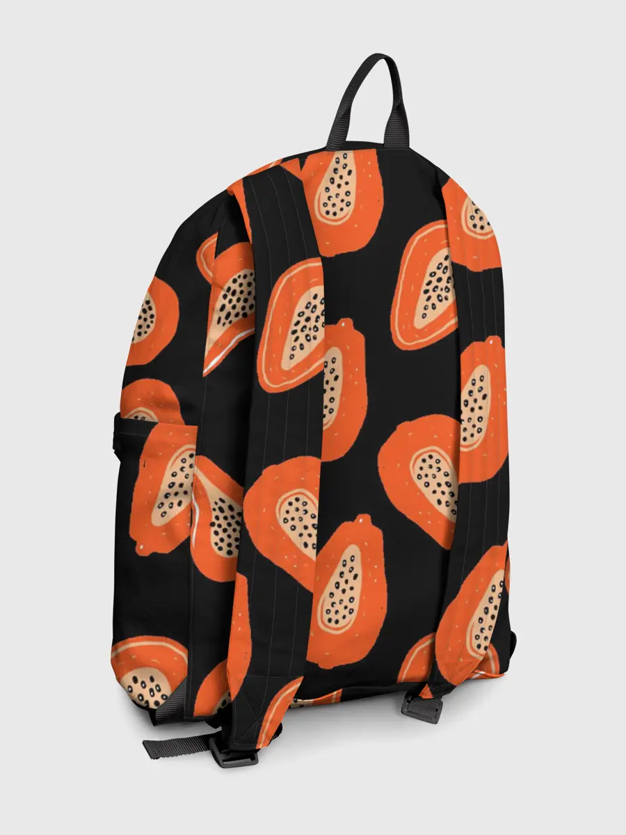 Рюкзак джинсовый / Папайя