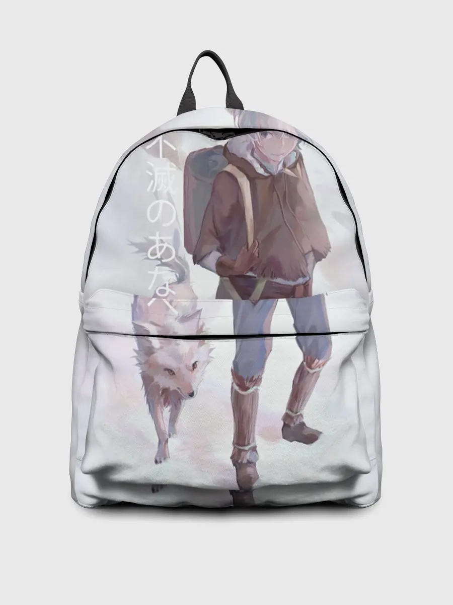 Рюкзак джинсовый / Для тебя бессмертный аниме