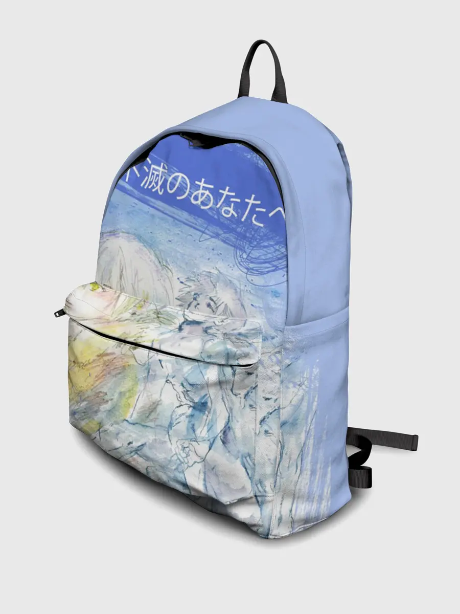 Рюкзак джинсовый / Для тебя бессмертный