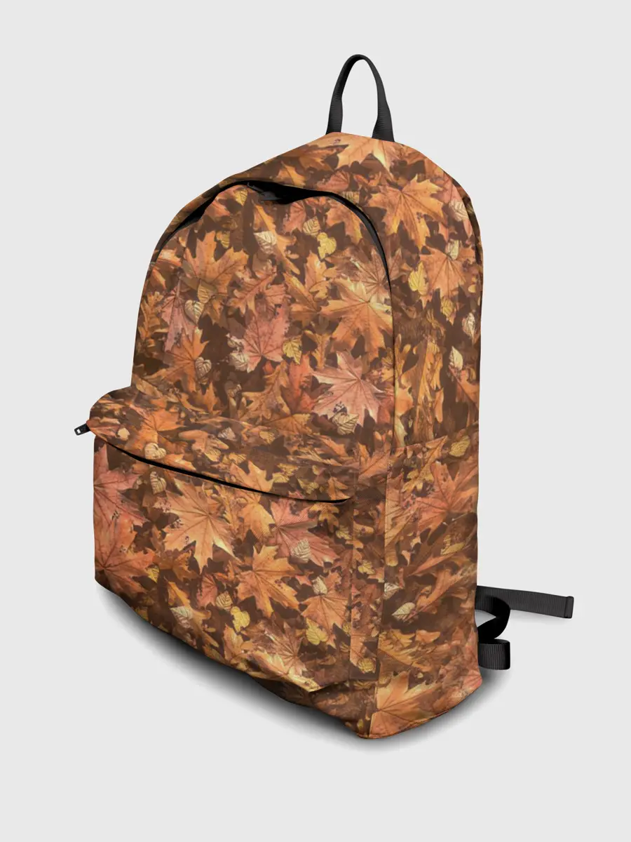 Рюкзак джинсовый / Осеннее листопад