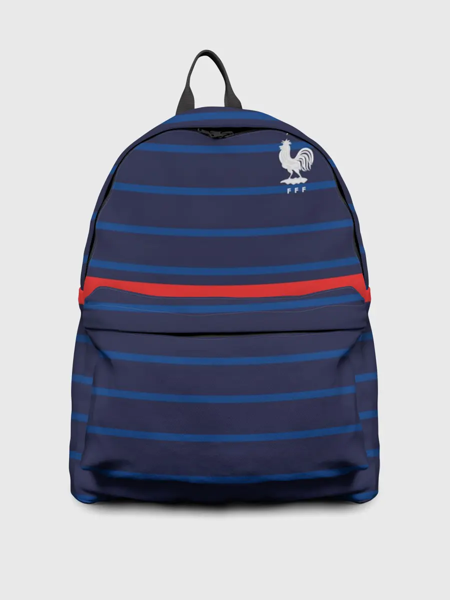 Рюкзак джинсовый / форма сборной Франции домашняя