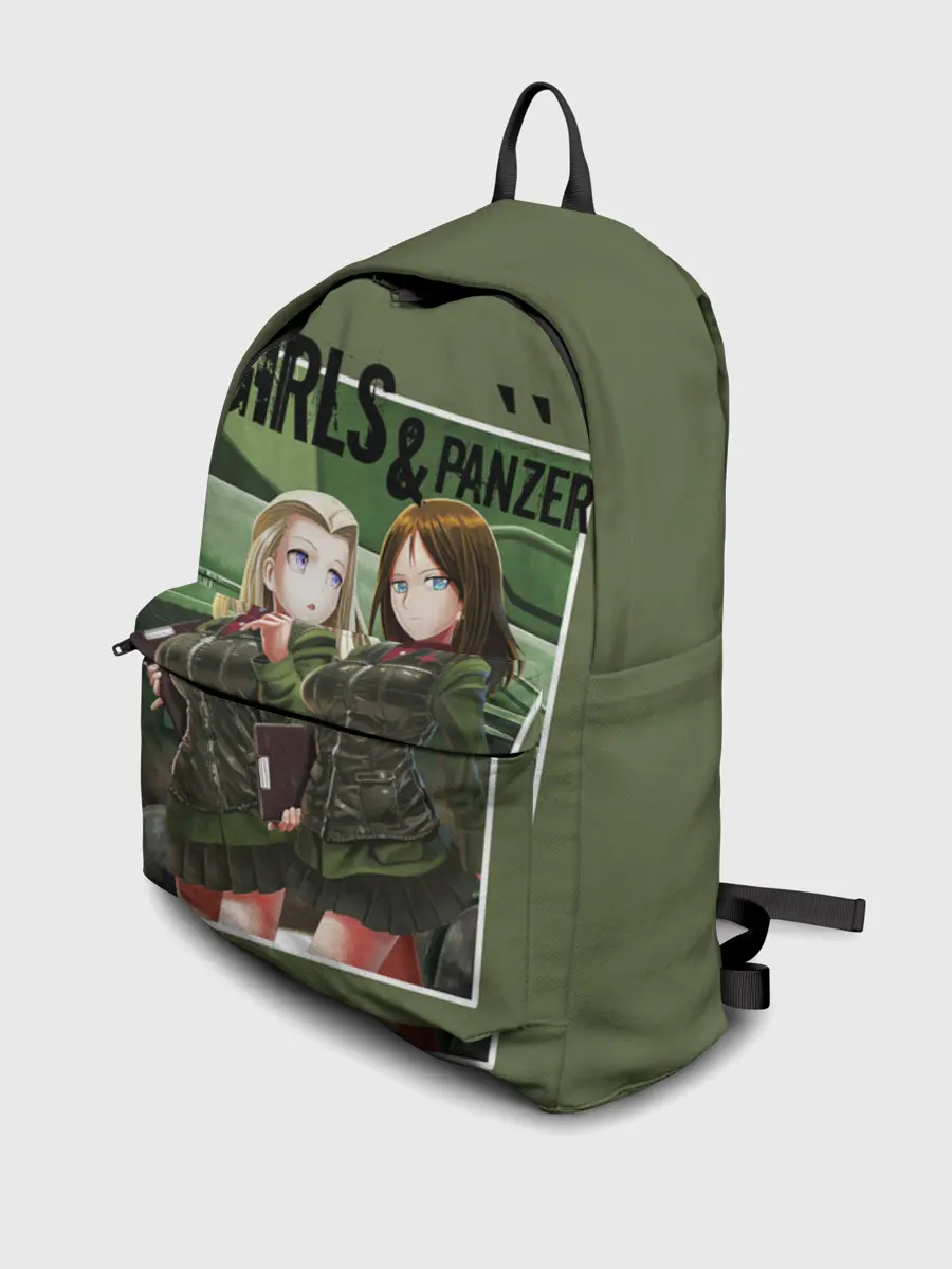 Рюкзак джинсовый / Девушки и танки