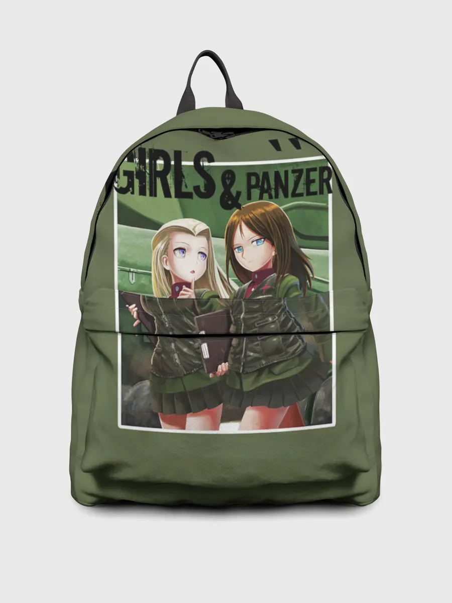 Рюкзак джинсовый / Девушки и танки