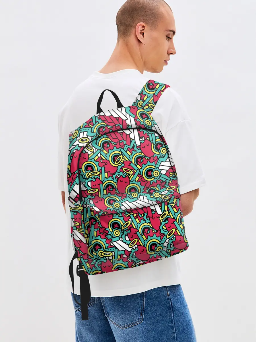 Рюкзак джинсовый / РЭКИ КЯН ПАТТЕРН | SK8