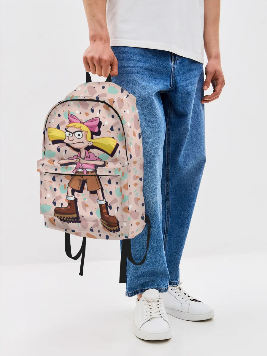 Рюкзак джинсовый / Эй, Арнольд! Хельга Патаки