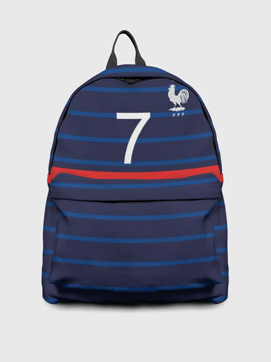 Рюкзак джинсовый / Гризман футболист Франция