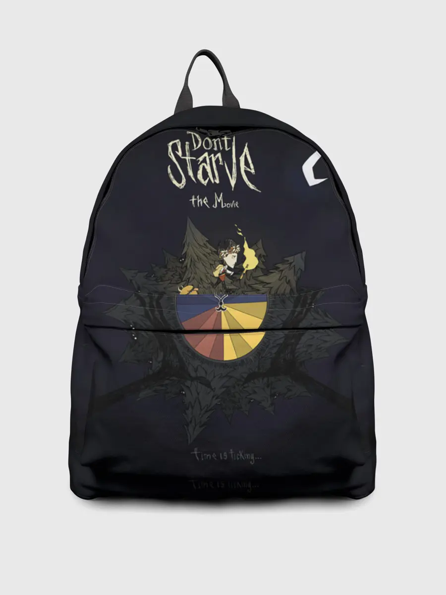 Рюкзак джинсовый / Двигайся и не голодай