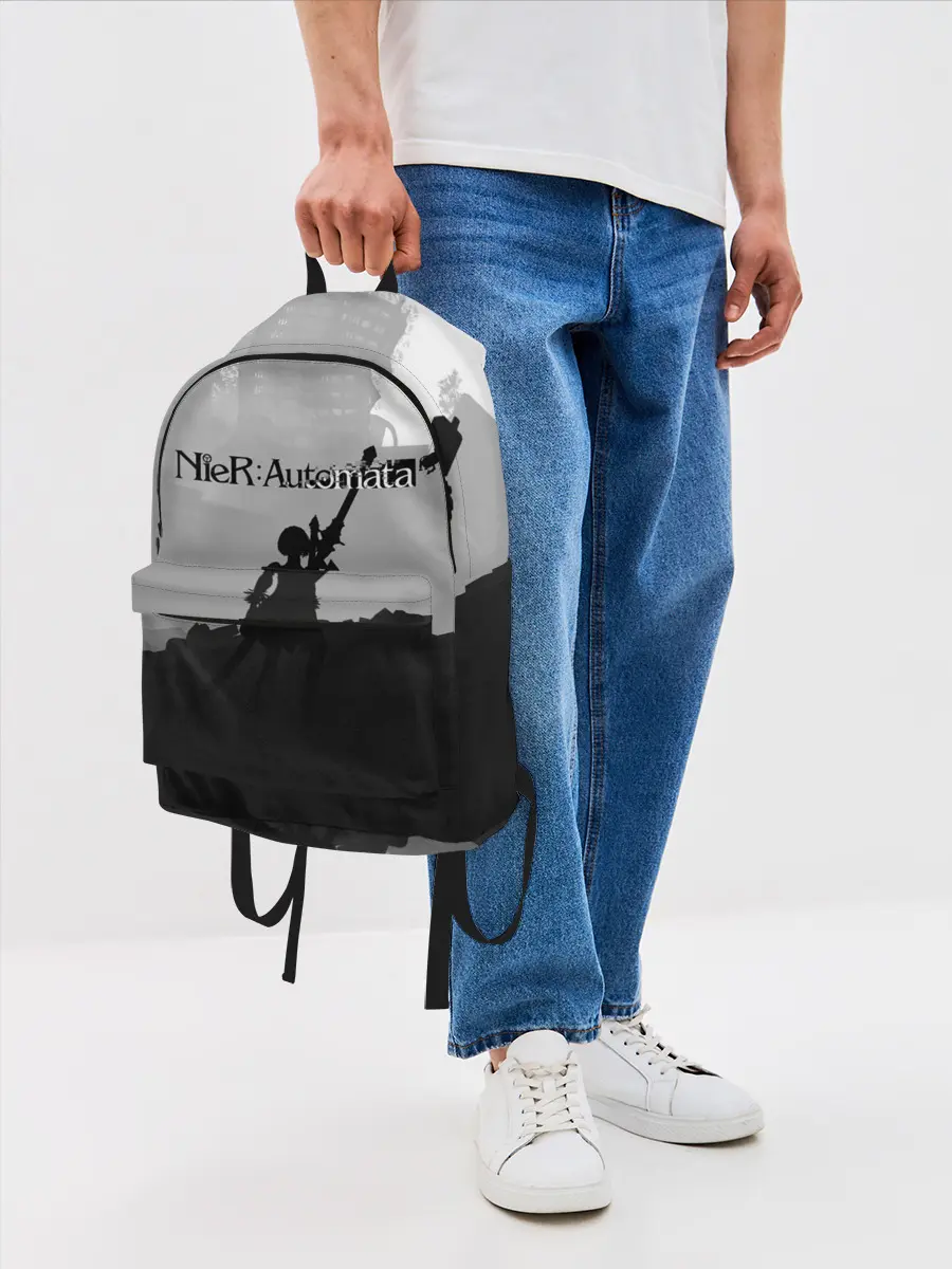 Рюкзак джинсовый / Nier Automata