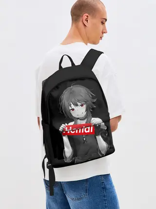 Рюкзак джинсовый / Megumin Hentai