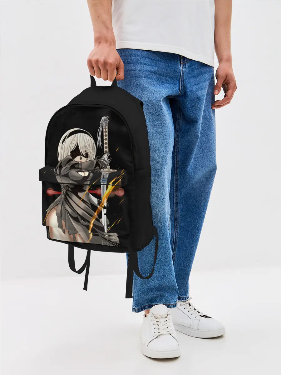 Рюкзак джинсовый / Nier: Automata