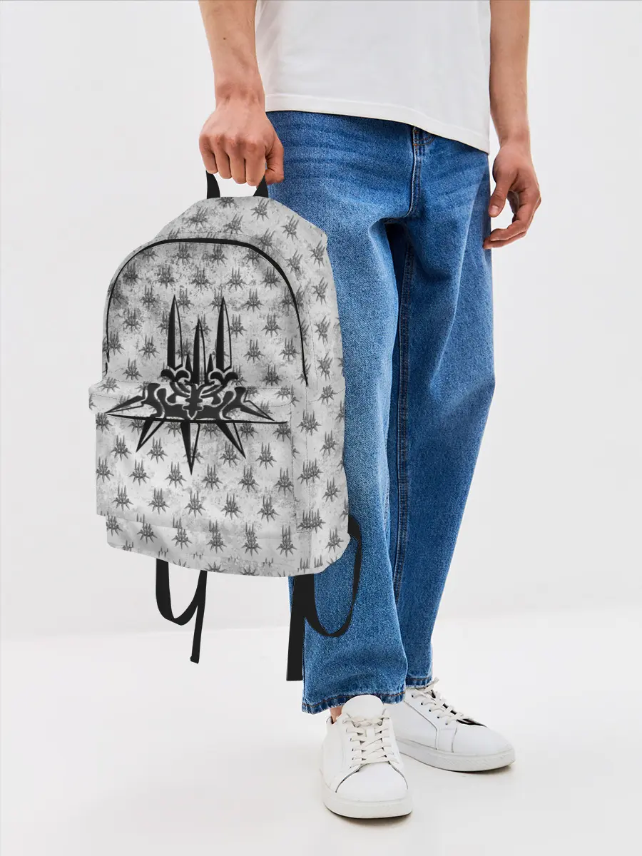 Рюкзак джинсовый / Nier Automata | Герб