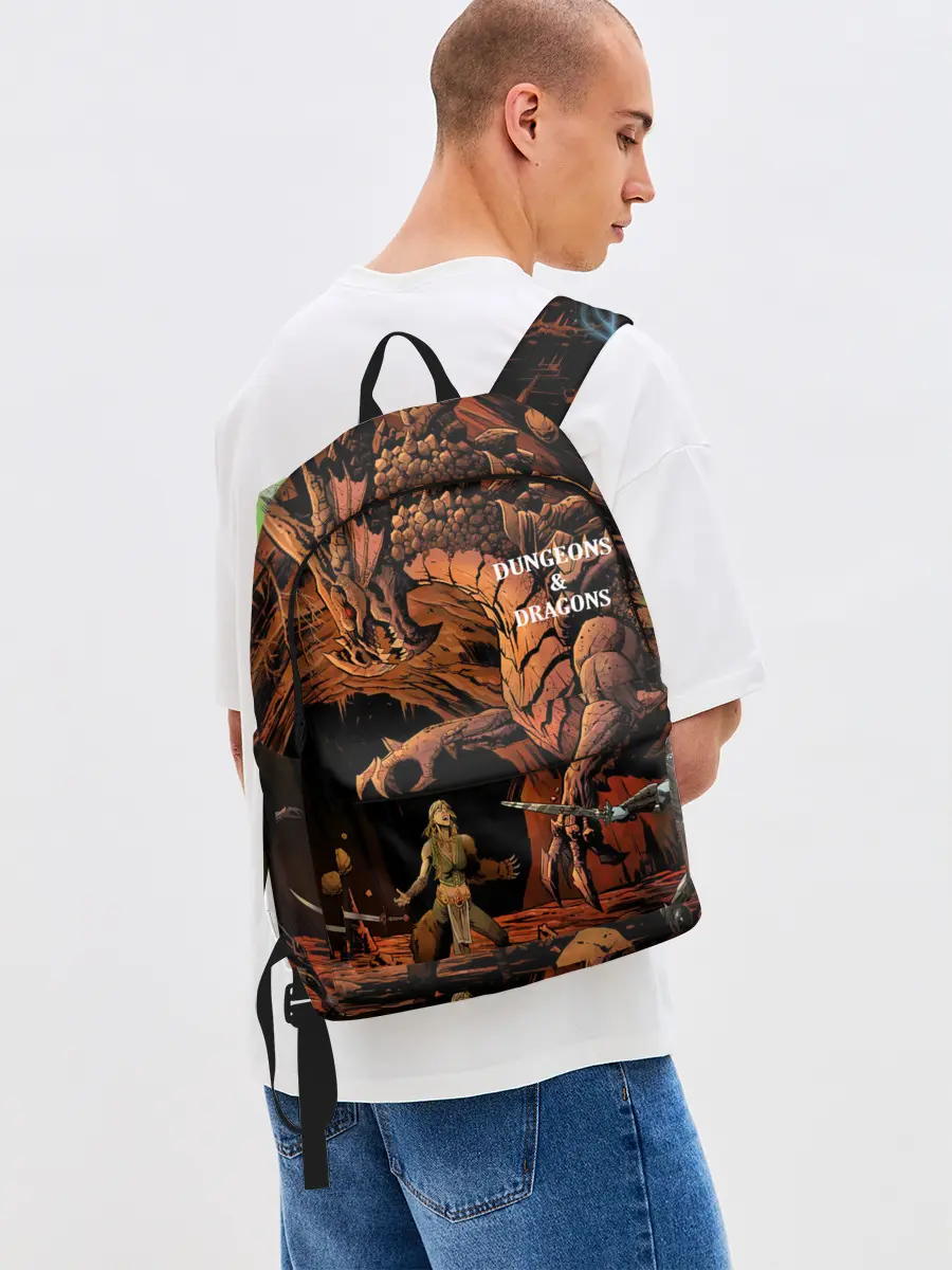 Рюкзак джинсовый / Dungeons and Dragons | Схватка