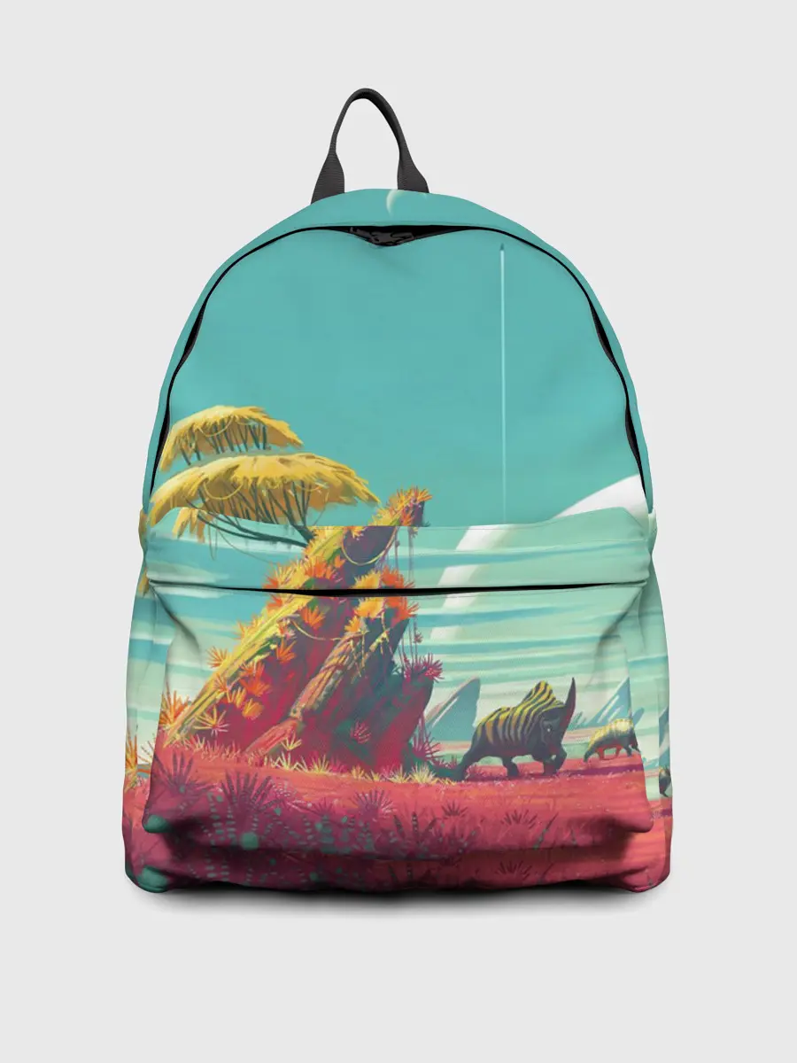 Рюкзак джинсовый / No Man Sky