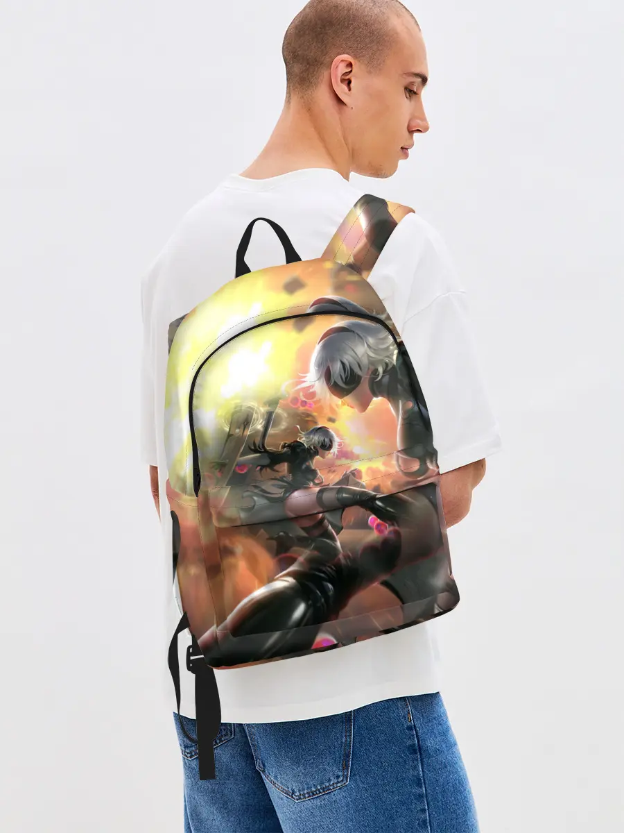 Рюкзак джинсовый / 2B | Nier Automata