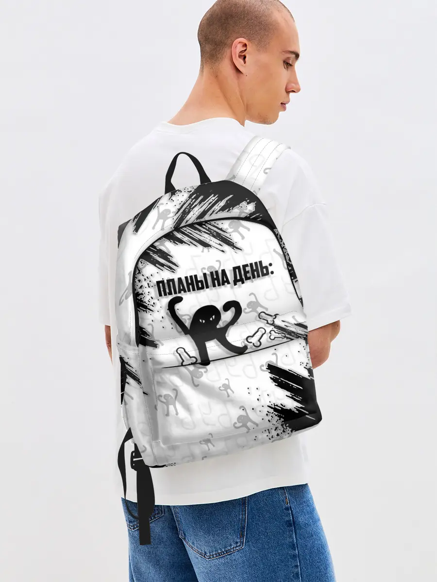 Рюкзак джинсовый / ЪУЪ ПЛАНЫ НА ДЕНЬ