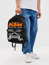 Рюкзак джинсовый / KTM MOTORCYCLES / КТМ МОТОЦИКЛЫ