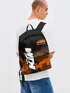 Рюкзак джинсовый / KTM MOTORCYCLES / КТМ МОТОЦИКЛ