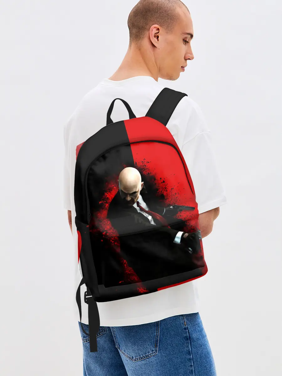 Рюкзак джинсовый / Hitman splash