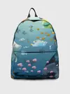 Рюкзак джинсовый / Мультяшные рыбки | Пляжная