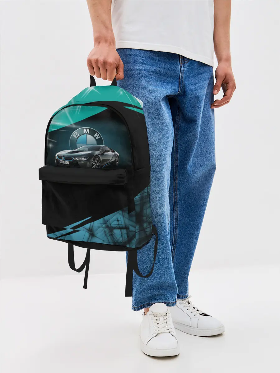 Рюкзак джинсовый / BMW