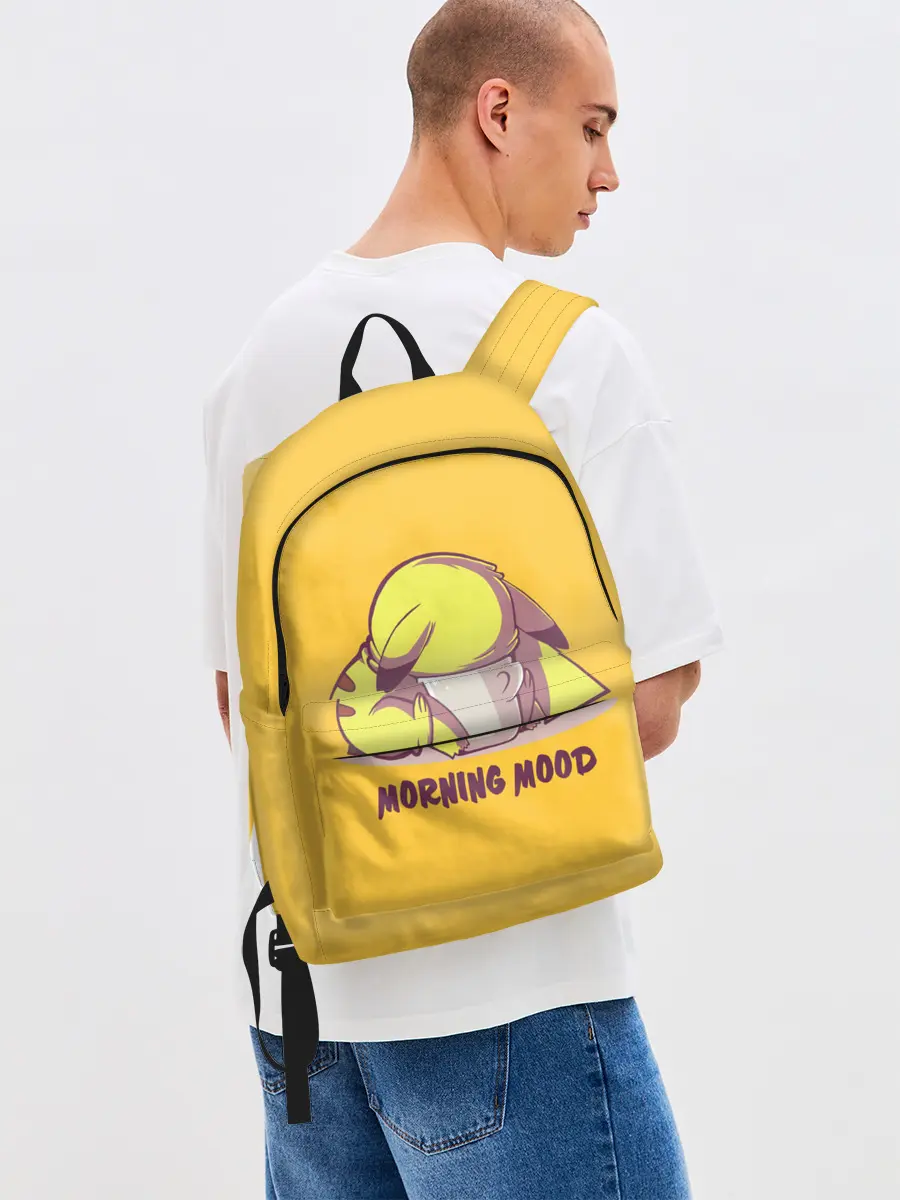 Рюкзак джинсовый / Pikachu morning mood