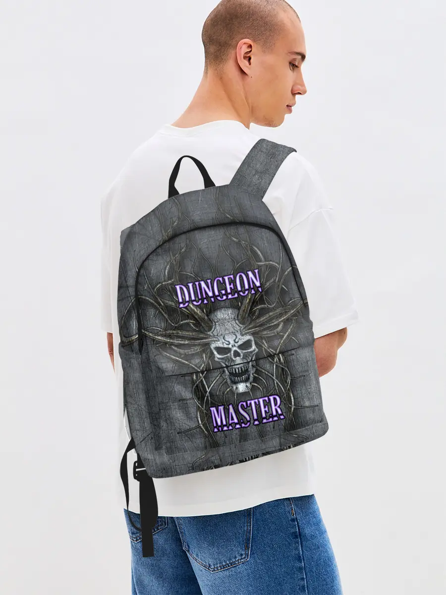 Рюкзак джинсовый / DM | Dungeon Master | SKULL