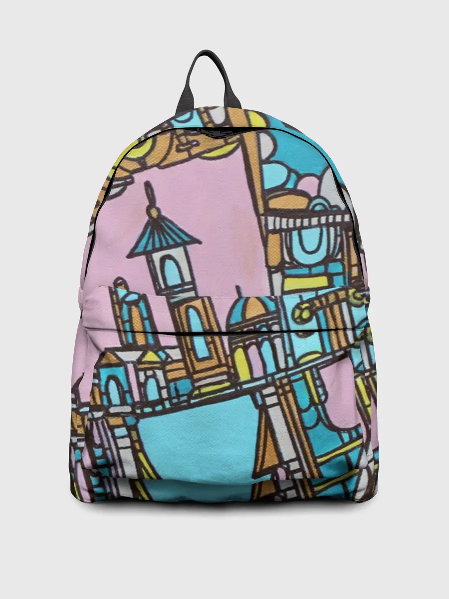 Рюкзак джинсовый / Римские каникулы