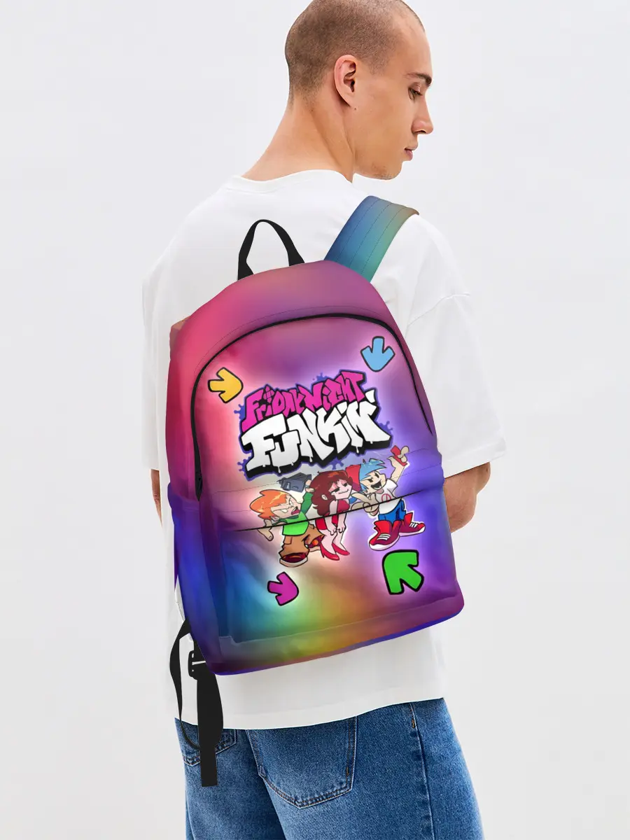 Рюкзак джинсовый / Friday Night Funkin