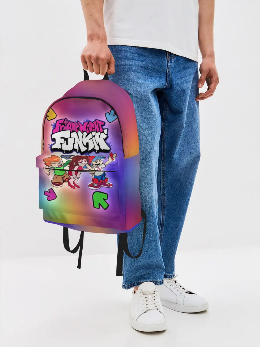 Рюкзак джинсовый / Friday Night Funkin