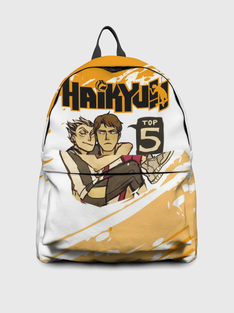 Рюкзак джинсовый / ВОЛЕЙБОЛ!! | Haikyuu!! TOP5