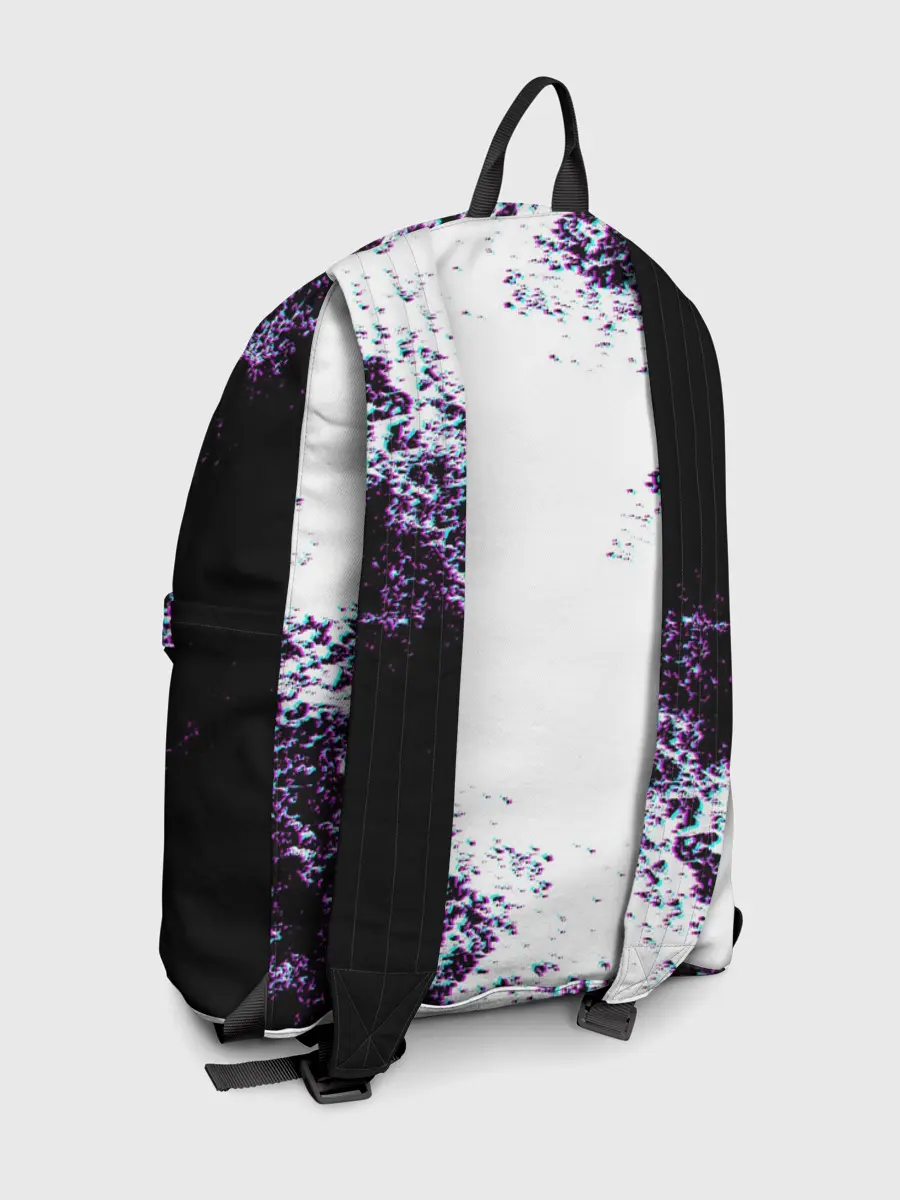 Рюкзак джинсовый / THE WITCHER GLITCH / ГЛИТЧ