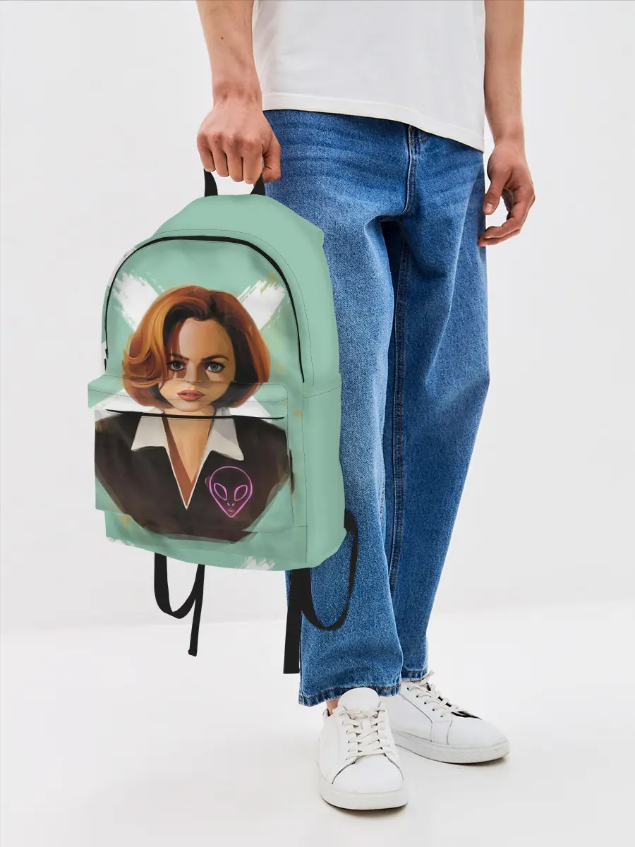 Рюкзак джинсовый / Дана Скалли