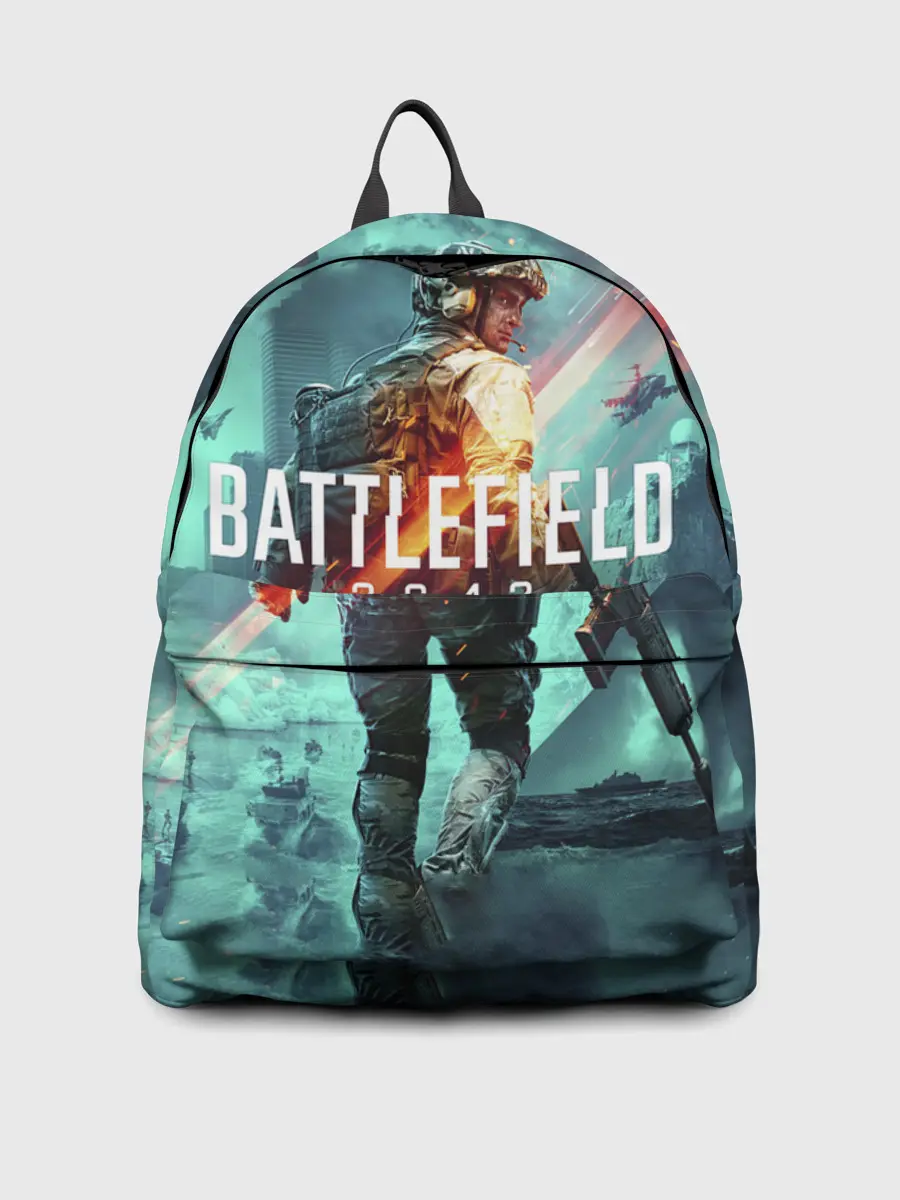 Рюкзак джинсовый / Баттлфилд 2042