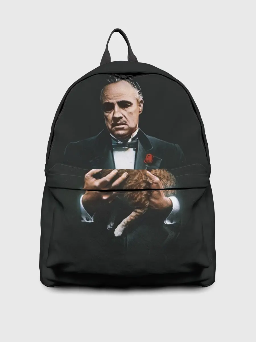 Рюкзак джинсовый / КРЕСТНЫЙ ОТЕЦ | ДОН КАРЛЕОНЕ