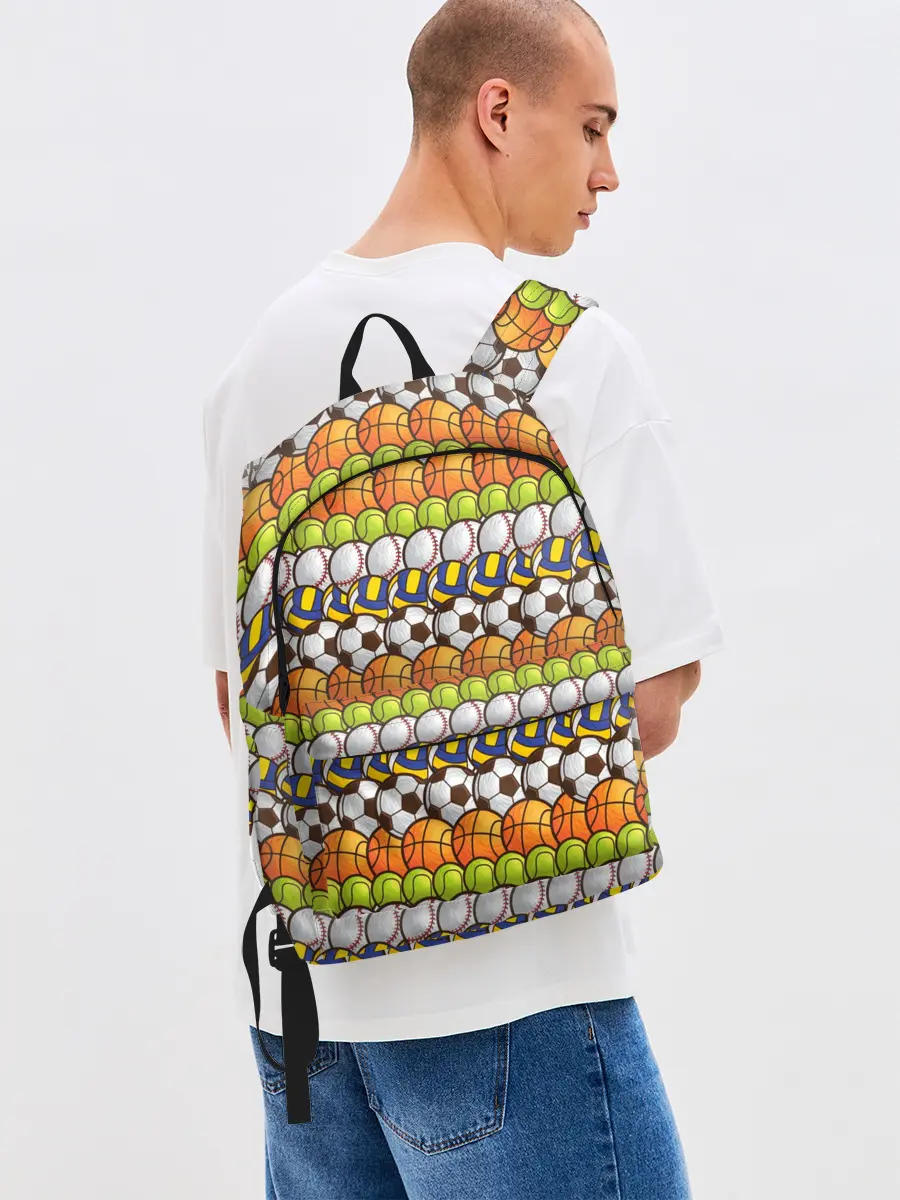 Рюкзак джинсовый / Спорт с мячом