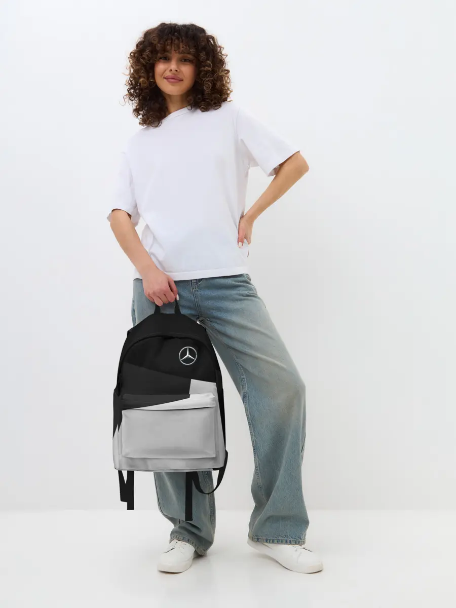 Рюкзак джинсовый / MERCEDES BENZ SPORT