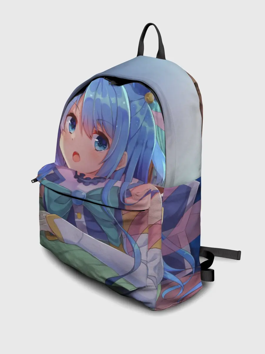 Рюкзак джинсовый / коносуба аква