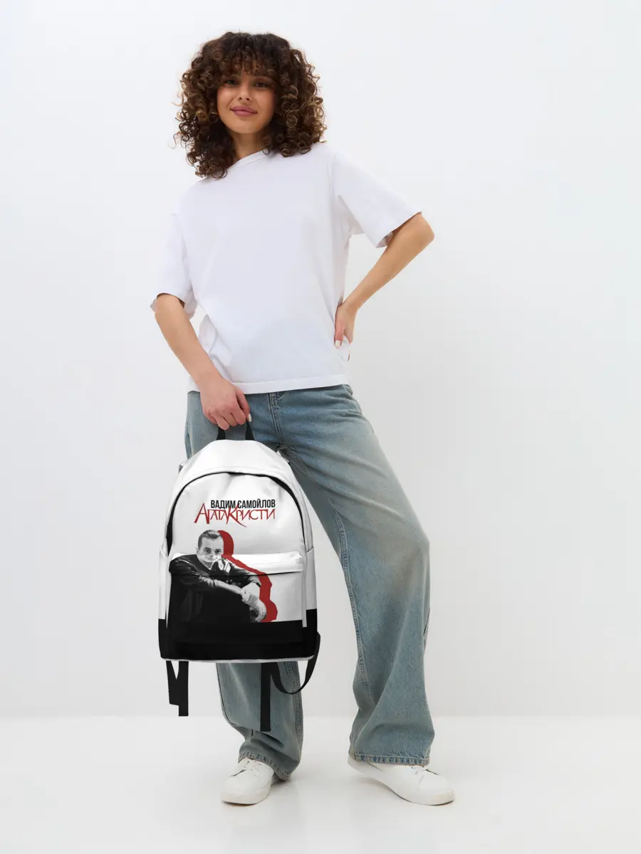 Рюкзак джинсовый / Агата Кристи 7