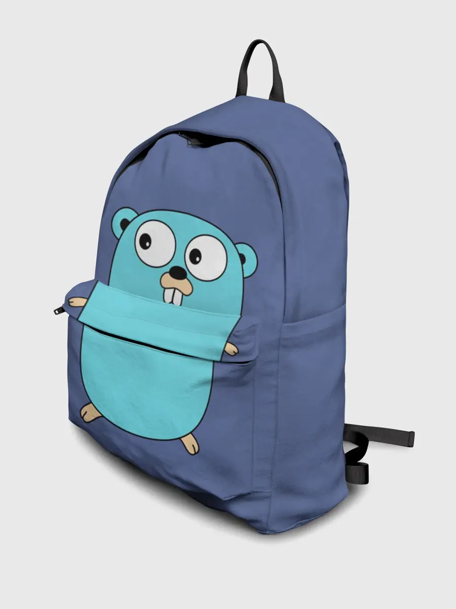 Рюкзак джинсовый / Golang