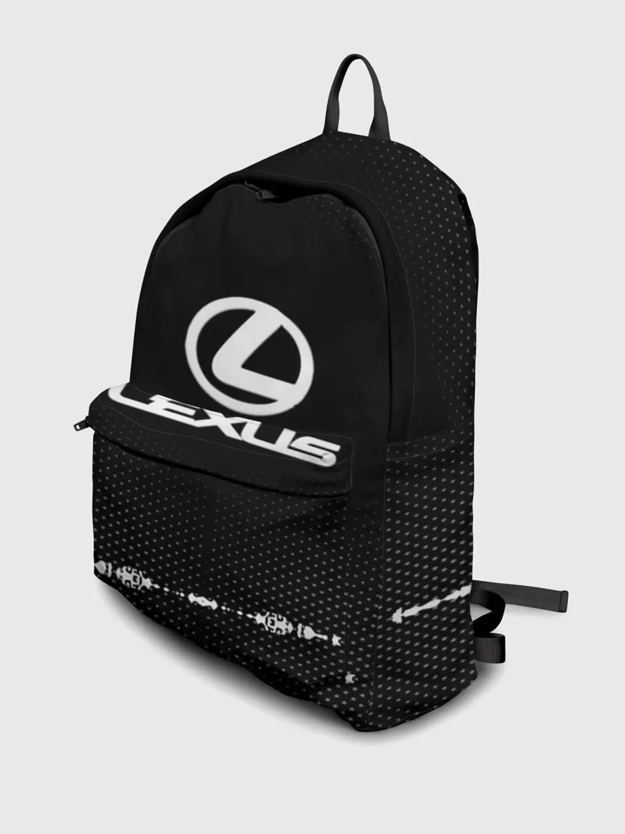 Рюкзак джинсовый / Lexus sport auto abstract