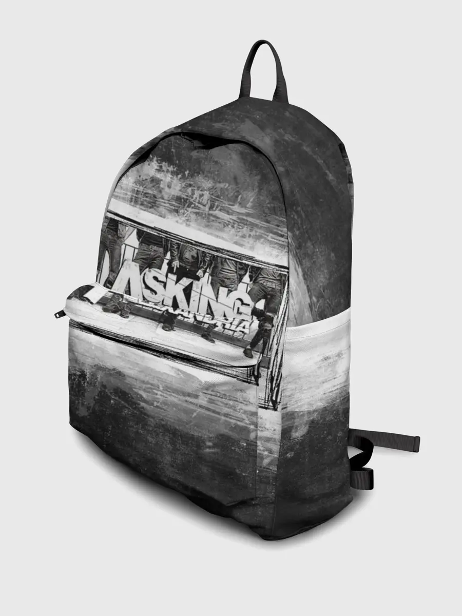 Рюкзак джинсовый / Asking Alexandria