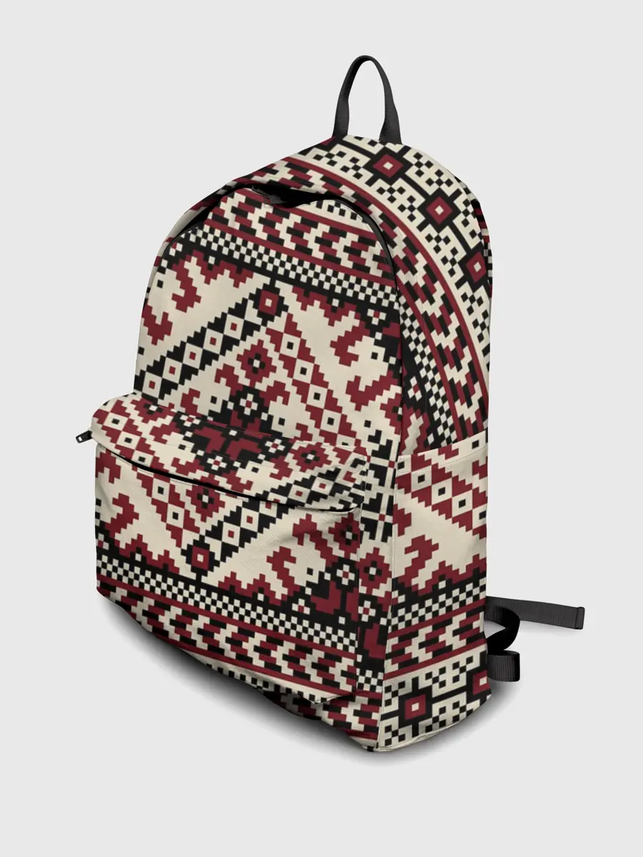 Рюкзак джинсовый / СЛАВЯНСКИЙ ОРНАМЕНТ | РУСЬ