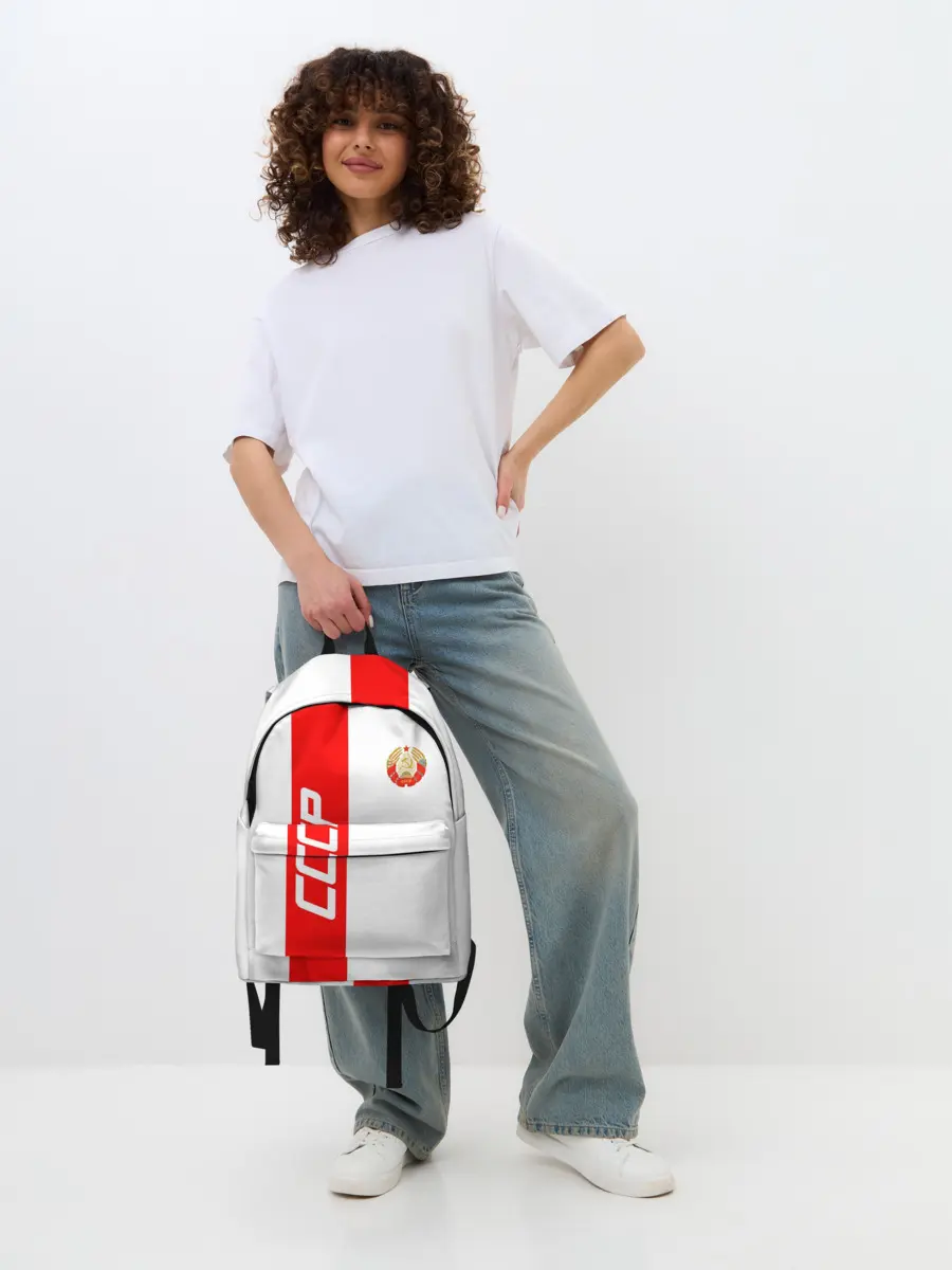 Рюкзак джинсовый / СССР-white collection