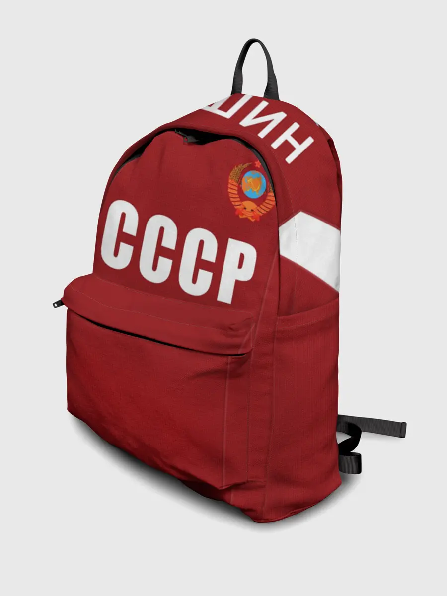 Рюкзак джинсовый / Лев Яшин ретро #2